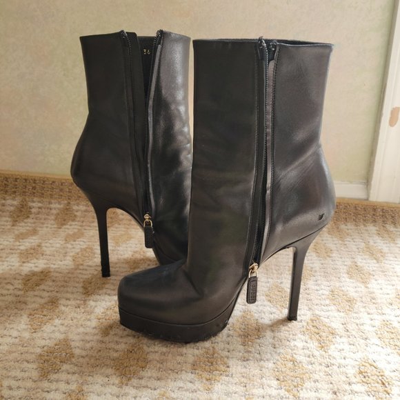 Gucci Stiletto Platform Boots - Picture 1 of 10